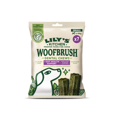 Lily's Kitchen Woofbrush Gut Health Dental Chew Small (154g)