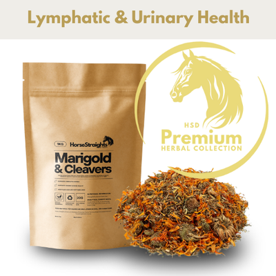 Horse Straights Direct Marigold & Cleavers Mix 1kg