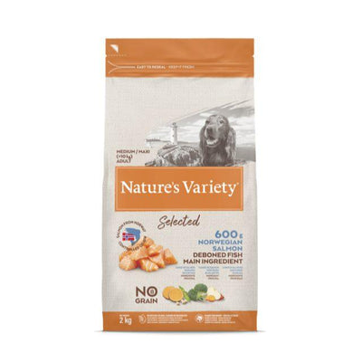 Natures Variety Norwegian Salmon Dry Food 2kg - Ormskirk Pets