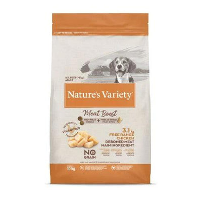 Natures Variety Free Range Chicken Complete Dry Food Added Boost 10kg - Ormskirk Pets