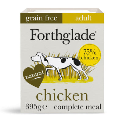 Forthglade Complete Grain free Adult Chicken & Veg 395g x 18