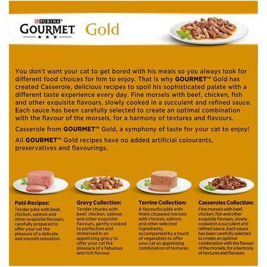 Gourmet Gold Cat Food Double Delicacies 8X85G - Ormskirk Pets