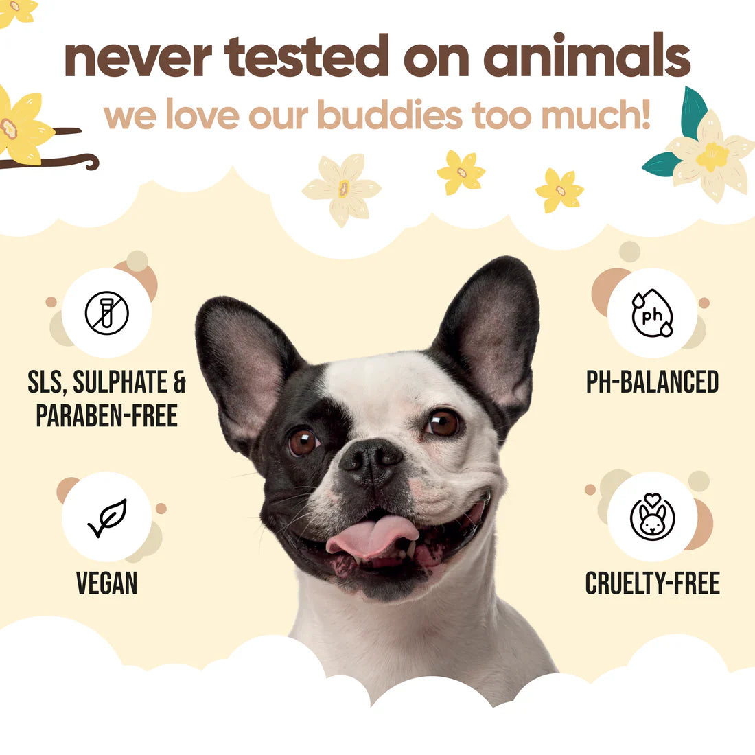 Buddycare Vanilla & Shea Butter Dog Conditioner 500ml