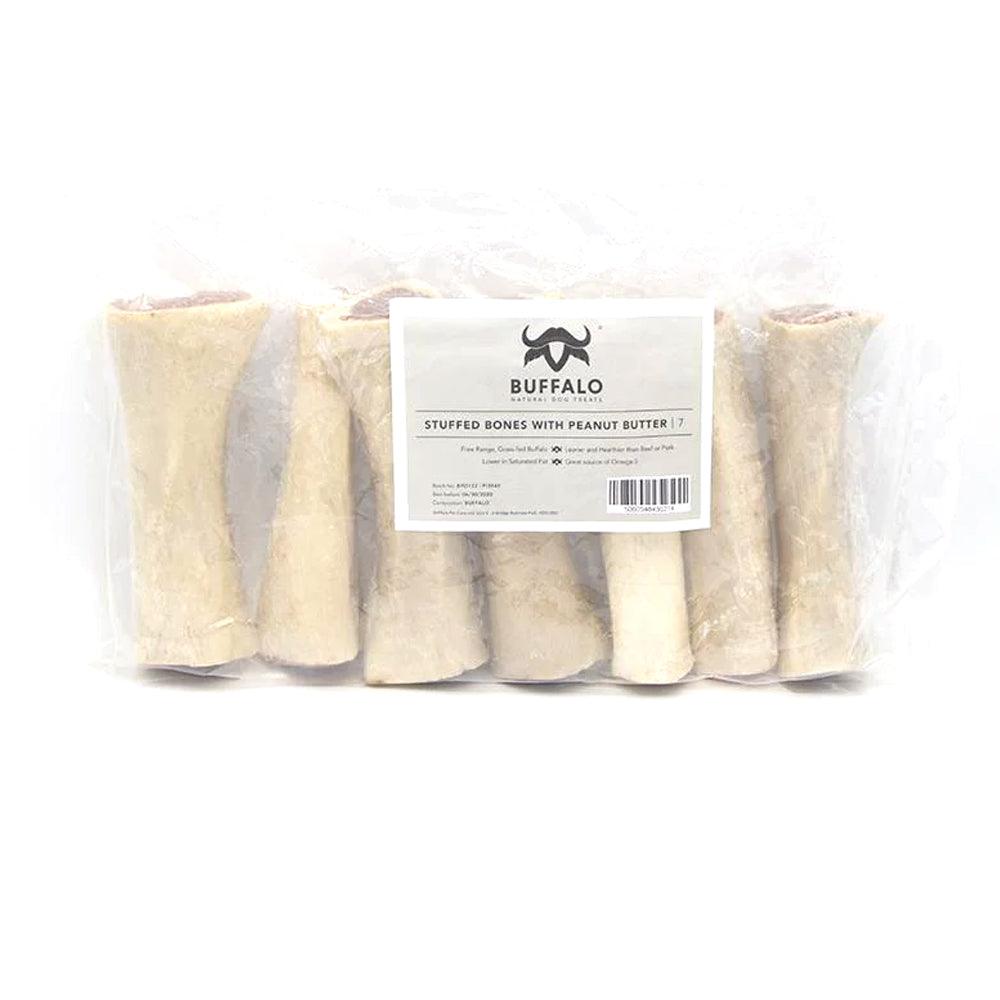 Buffalo Peanut Butter Stuffed Bones - 7 Pieces - Ormskirk Pets