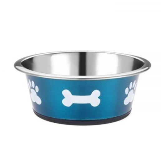 Posh Paws Stainless Steel Dog Dish 900ml - Ormskirk Pets