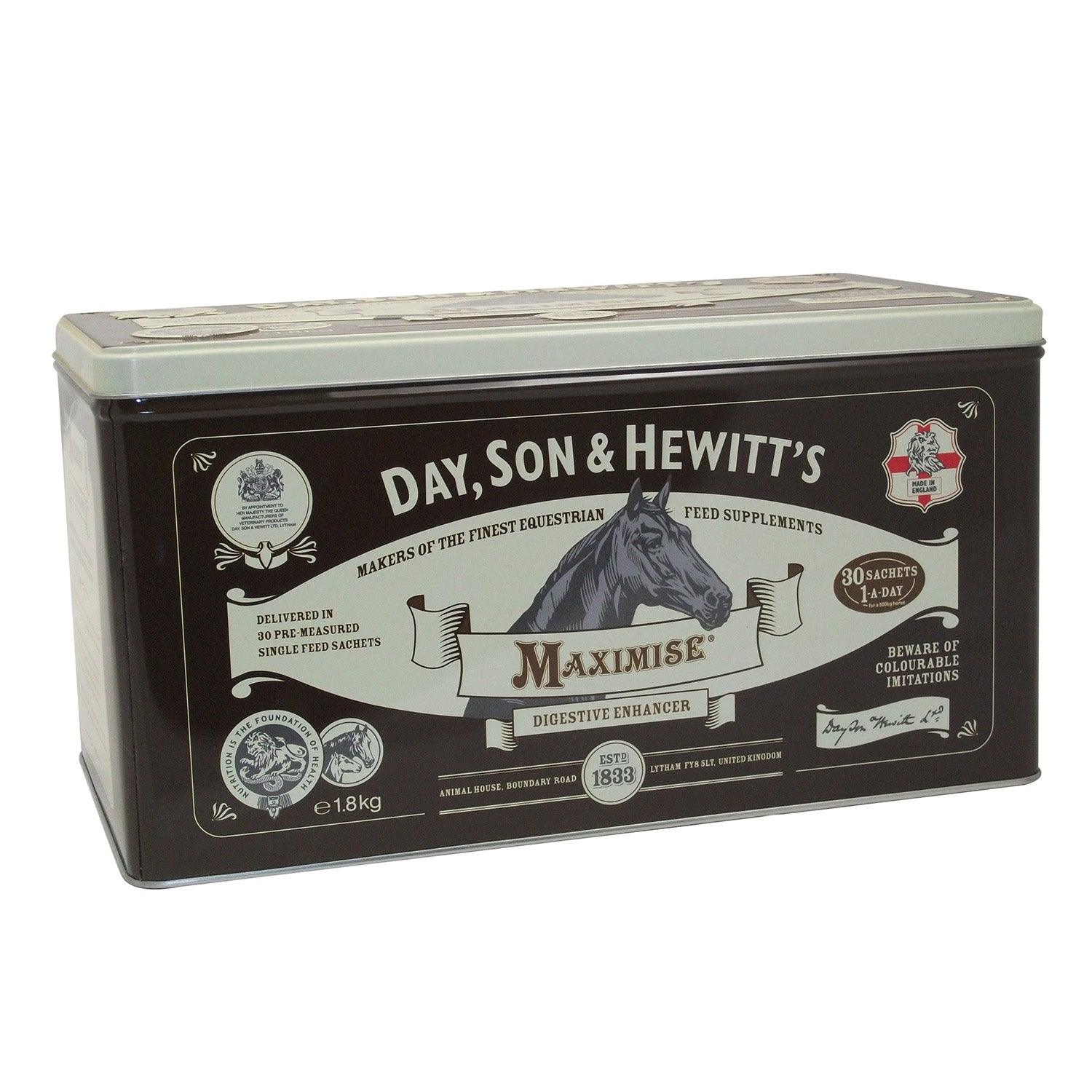 Day, Son & Hewitt Maximise Digestive Enhancer 30 X 60G Sachet - Ormskirk Pets