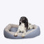 Danish Design Rustic Stripes Snuggle Bed Denim
