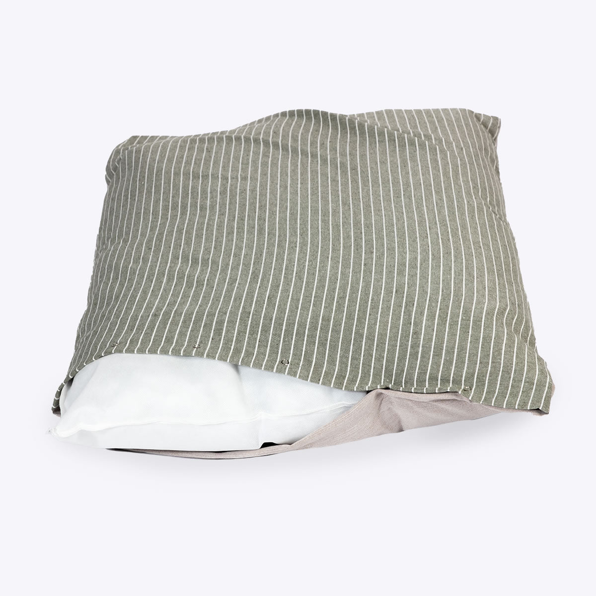 Danish Design Rustic Stripes Duvet Cover Sage