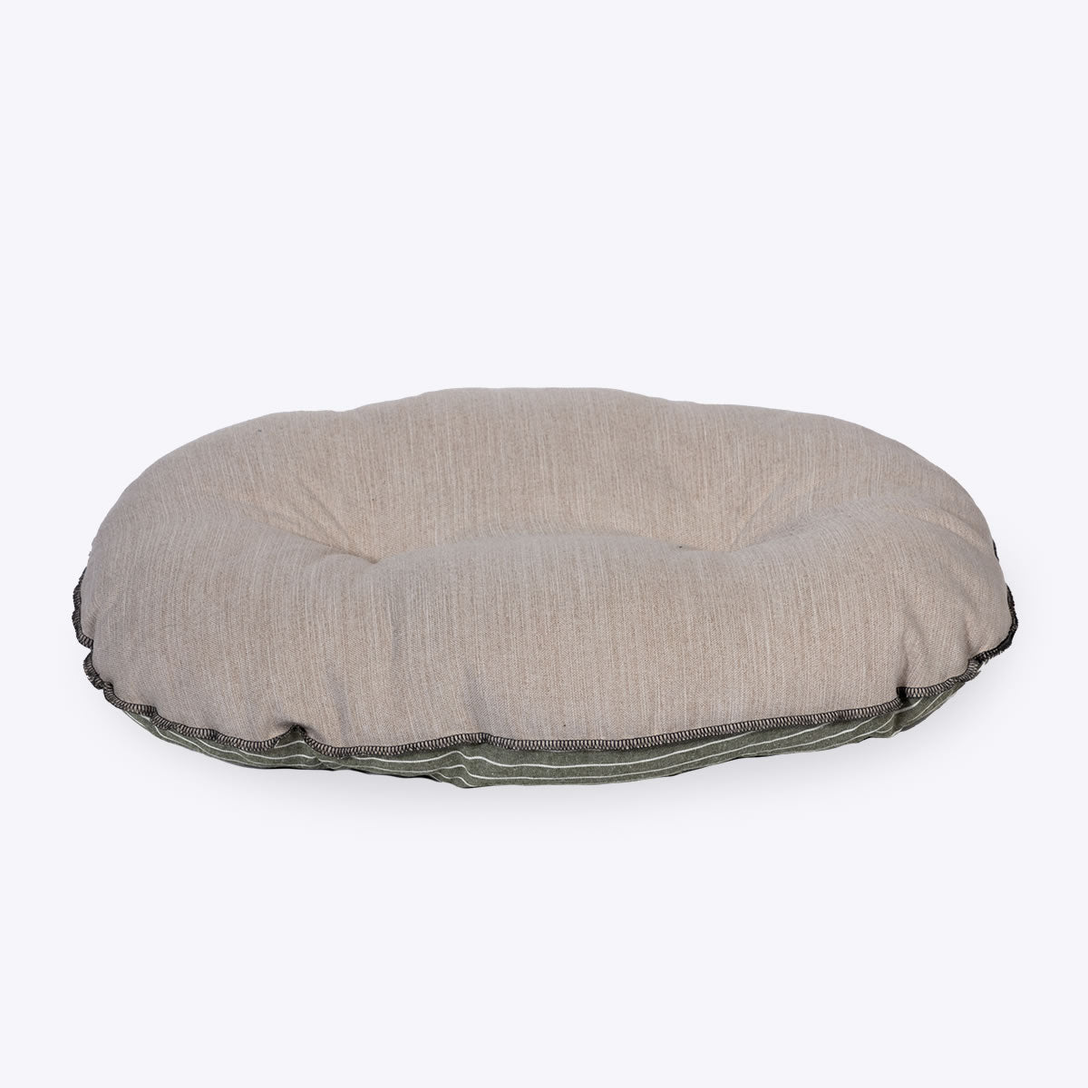 Danish Design Rustic Stripes Quilted Mattress Sage