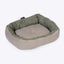 Danish Design Rustic Stripes Snuggle Bed Sage