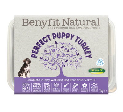 Benyfit Natural Perfect Puppy Turkey 1KG