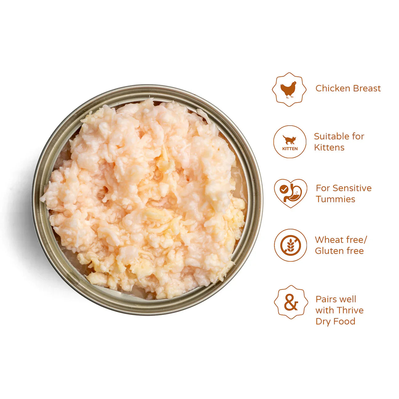 Thrive Complete Kitten Chicken Breast 75g x 12