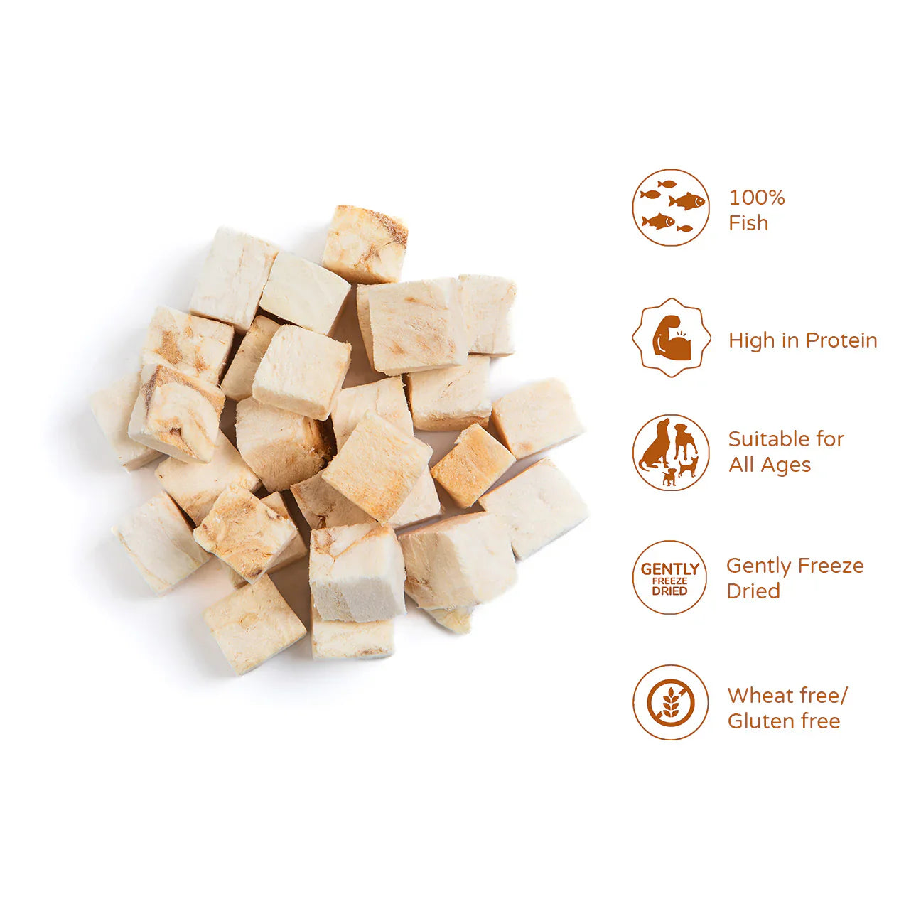 Thrive Kind & Gentle Dog Treats White Fish Maxi Tube 110G