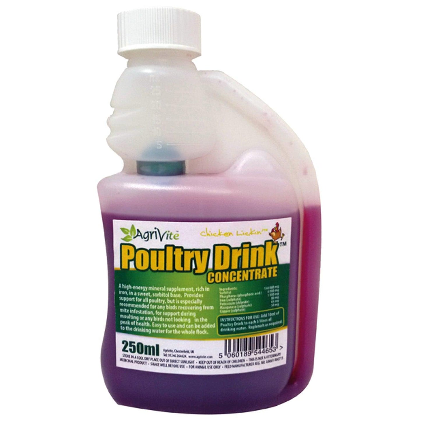 Agrivite Poultry Drink 250ml - Ormskirk Pets