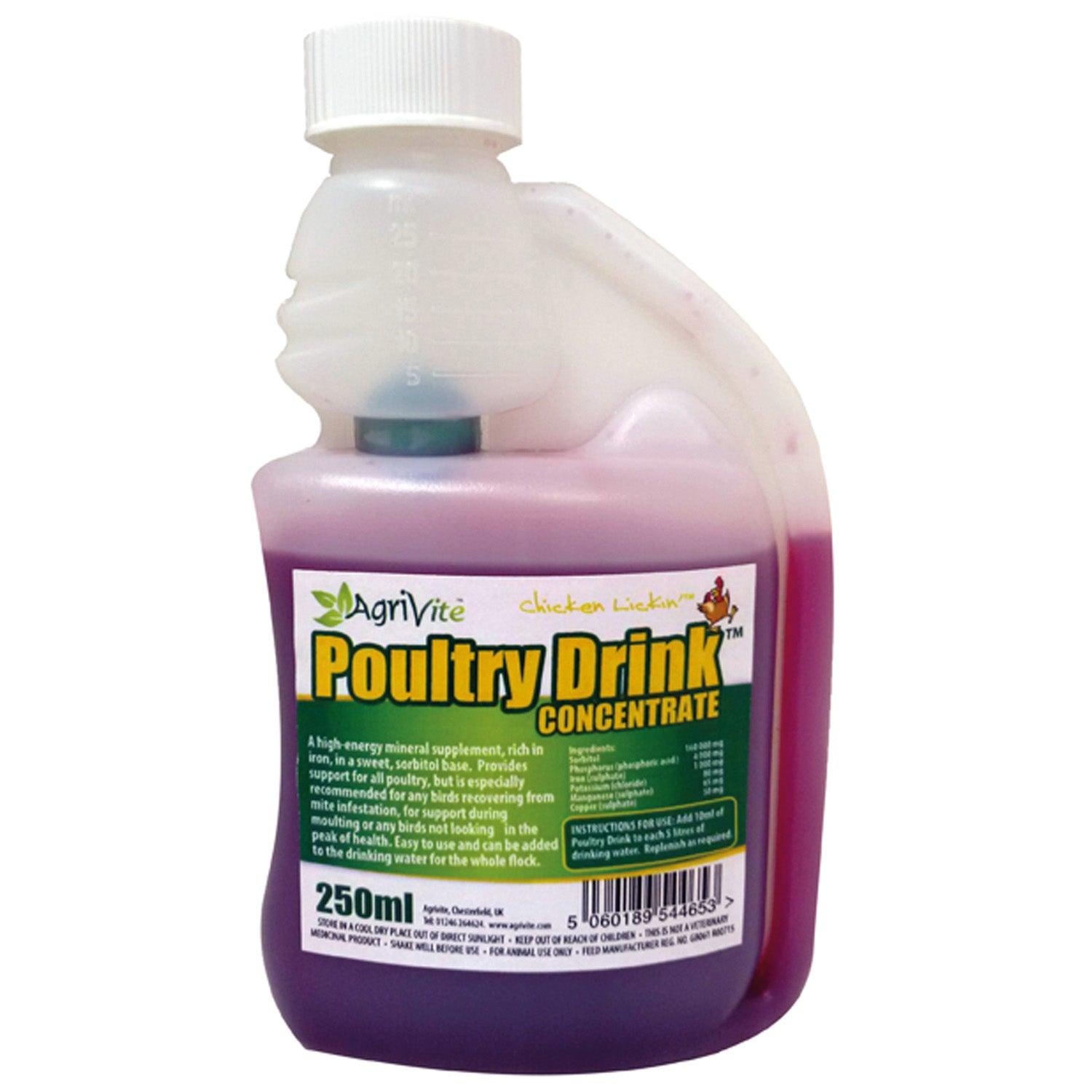 Agrivite Poultry Drink 250ml - Ormskirk Pets