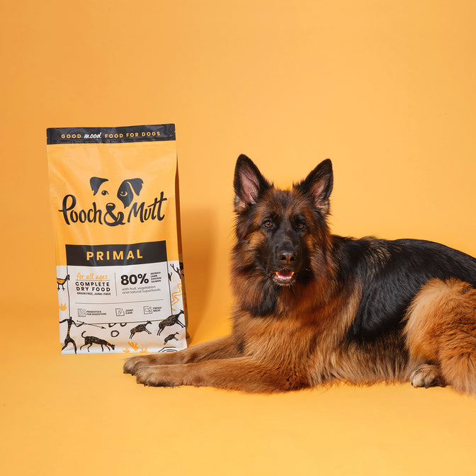 Pooch & Mutt Primal Lamb & Ostrich High Meat Dry Food
