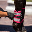 EQUILIBRIUM TRI-ZONE BRUSHING BOOTS BLACK/FLUORESCENT PINK