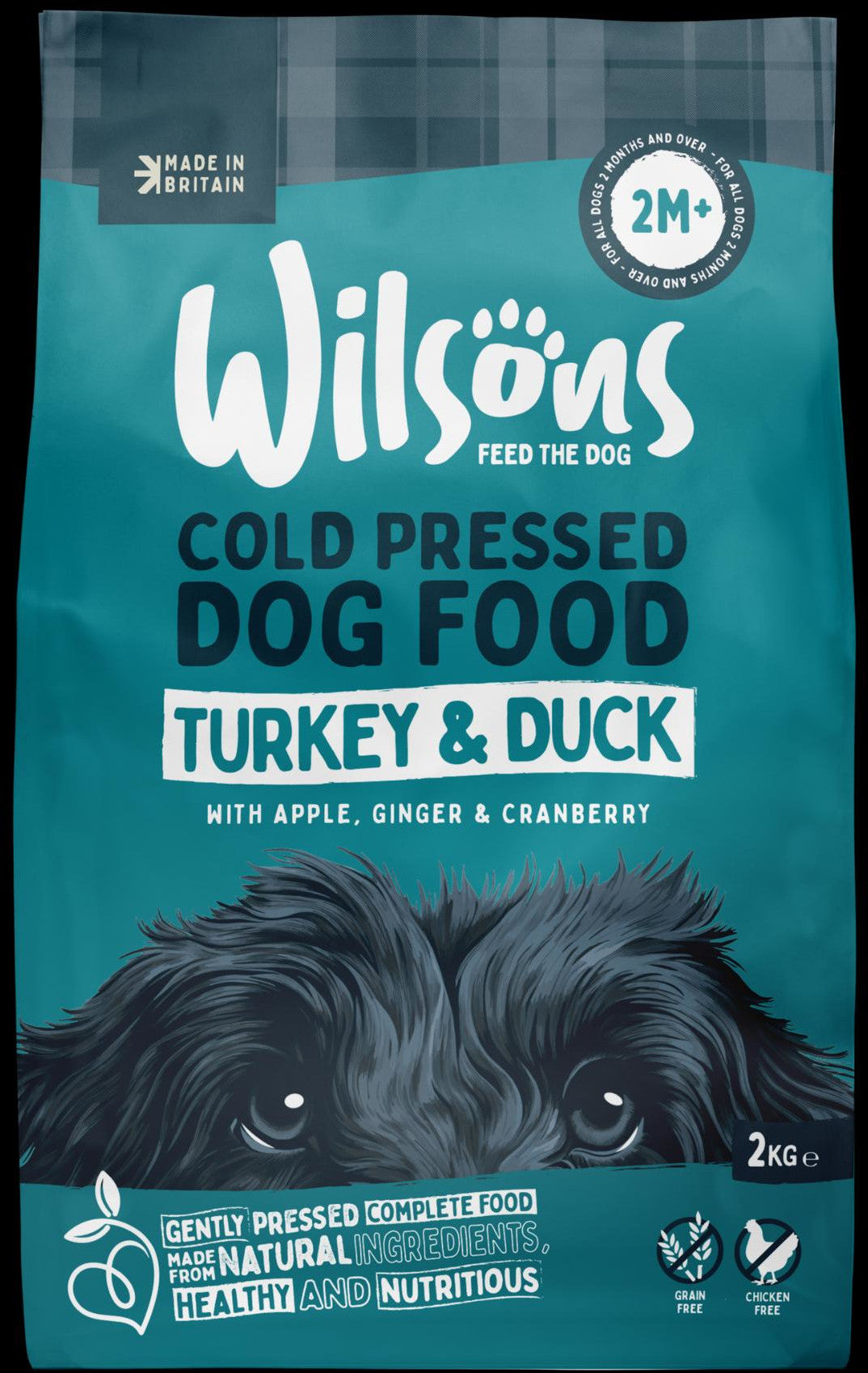 Wilsons Turkey and Duck Dry Cold Pressed Dog Food