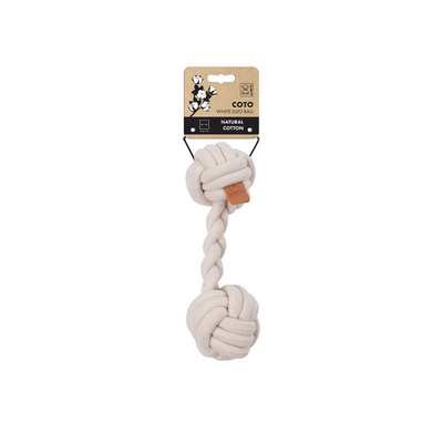 M-PETS Coto Eco Rope Dog Toy Duo Ball 28cm