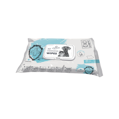M-PETS Pet Cleaning Wipes Anti-Bacterial Wipes