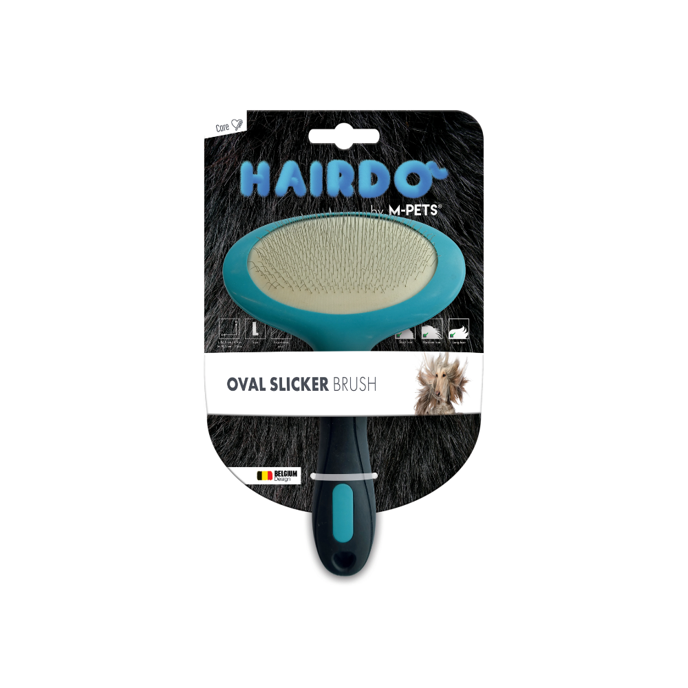 M-PETS Hairdo Oval Slicker Brush