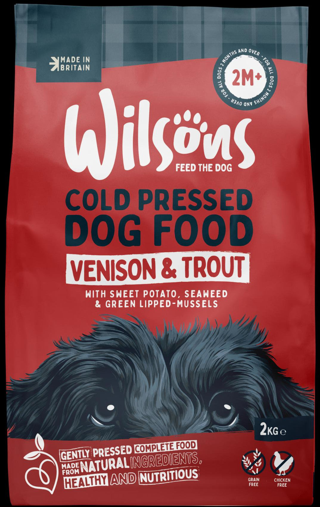 Wilsons Venison and Trout Dry Cold Pressed Dog Food