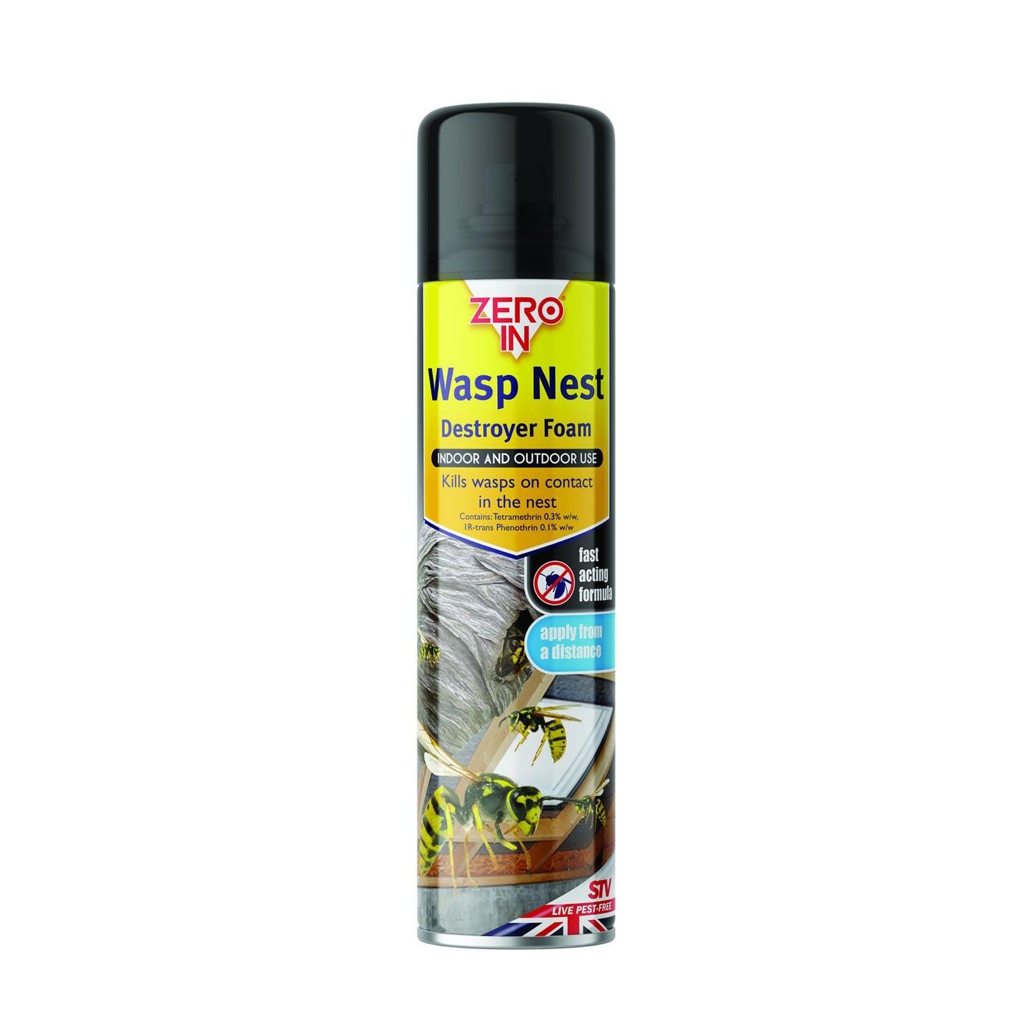 Zero In Wasp Nest Destroyer Foam 300ml - Ormskirk Pets