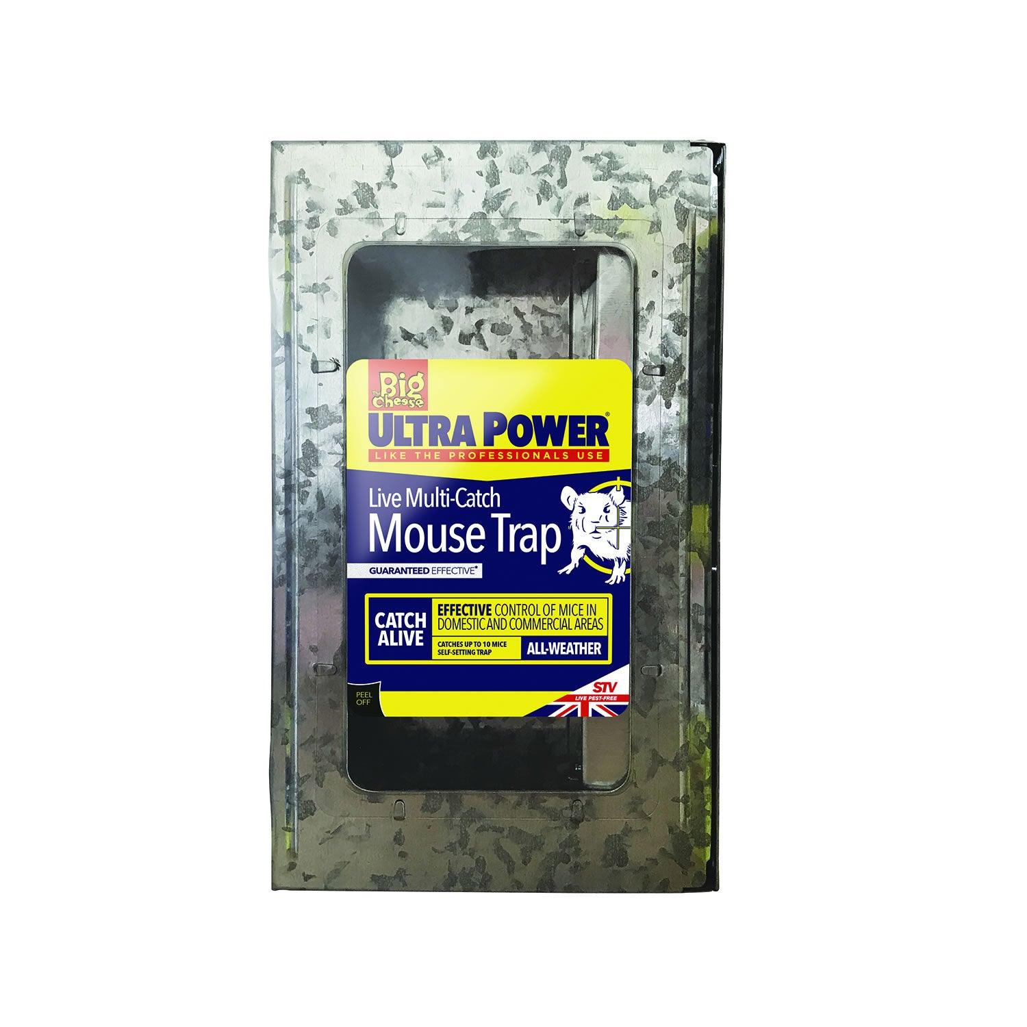 The Big Cheese Ultra Power Live Multi-Catch Mouse Trap - Ormskirk Pets