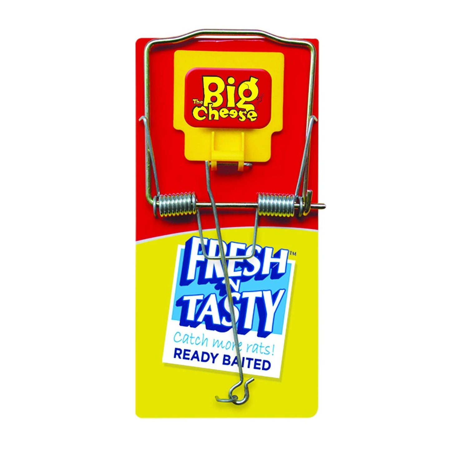 The Big Cheese Fresh N Tasty Baited Rat Trap 6 Pack - Ormskirk Pets