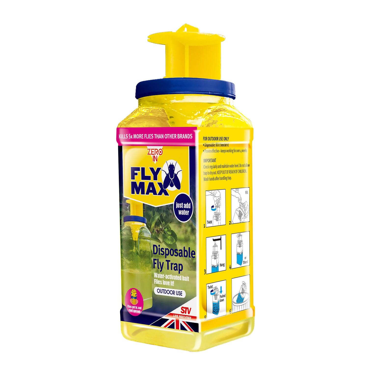 Zero In Fly Max Ready Baited Disposable Trap - Ormskirk Pets