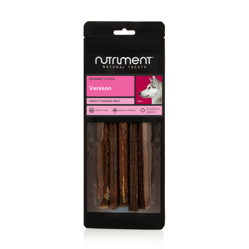 Nutriment Venison Gourmet Sticks Pack Of 4