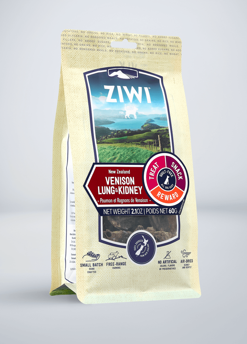 Ziwipeak Dog Treats Venison Lung & Kidney 60g