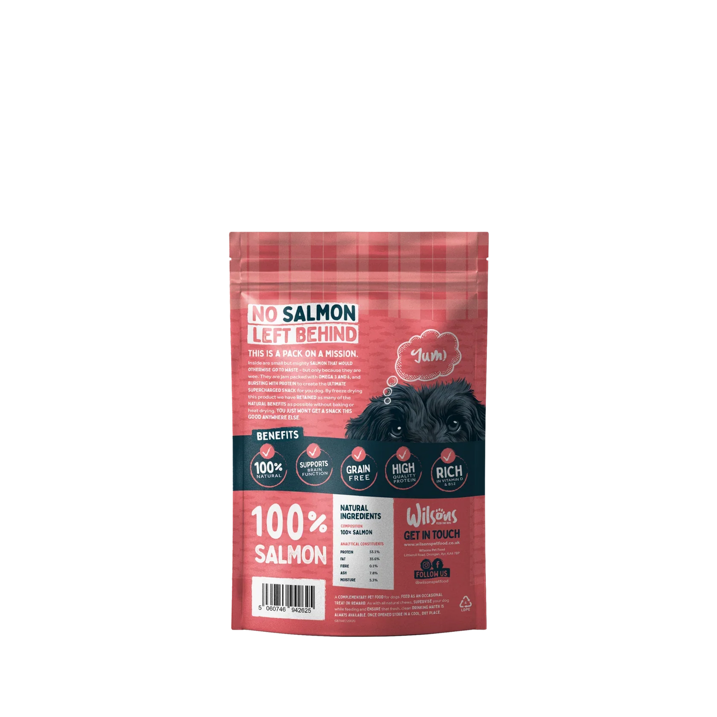 Wilsons Wee Salmon Crunchies 70g