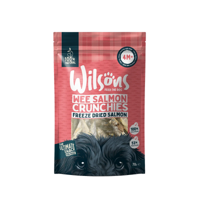 Wilsons Wee Salmon Crunchies 70g