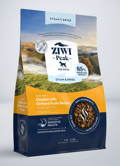 Ziwipeak Dog Steam & Dried Chicken Pouch