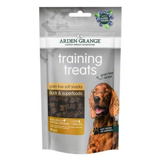 Arden Grange Training Treats Grain Free Duck & Superfoods 80G