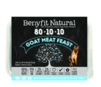 Benyfit Natural 80.10.10 Goat Meat Feast, 500g (Raw Frozen) - Ormskirk Pets