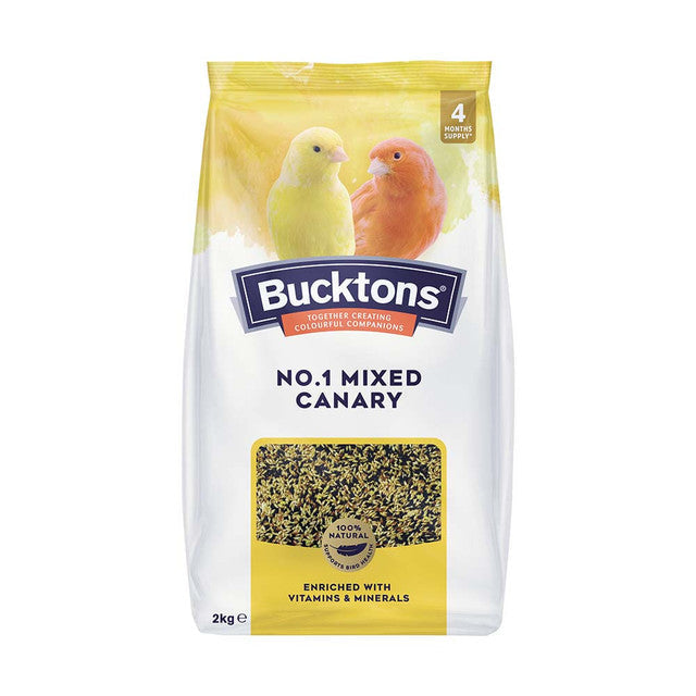 Bucktons No1 Mixed Canary Food 2Kg