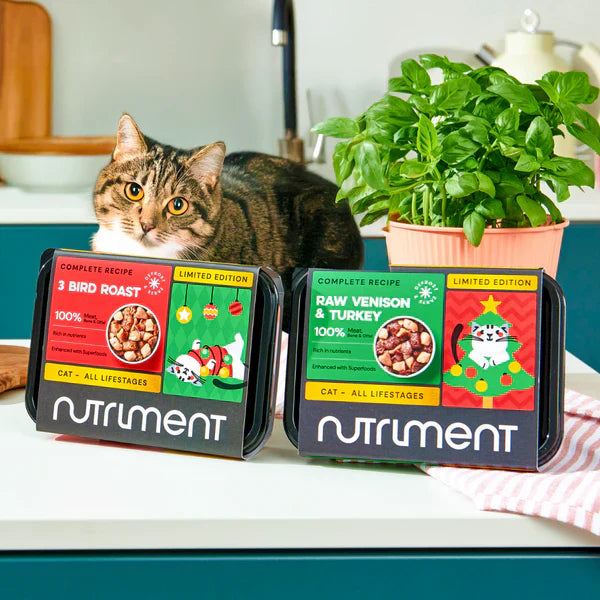 Nutriment Cat Raw 3 Bird Roast 500g Christmas Limited Edition