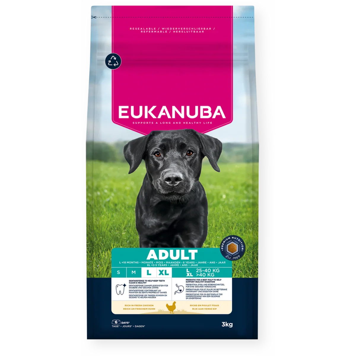 Eukanuba Adult Dog Large Breed Chicken 3Kg