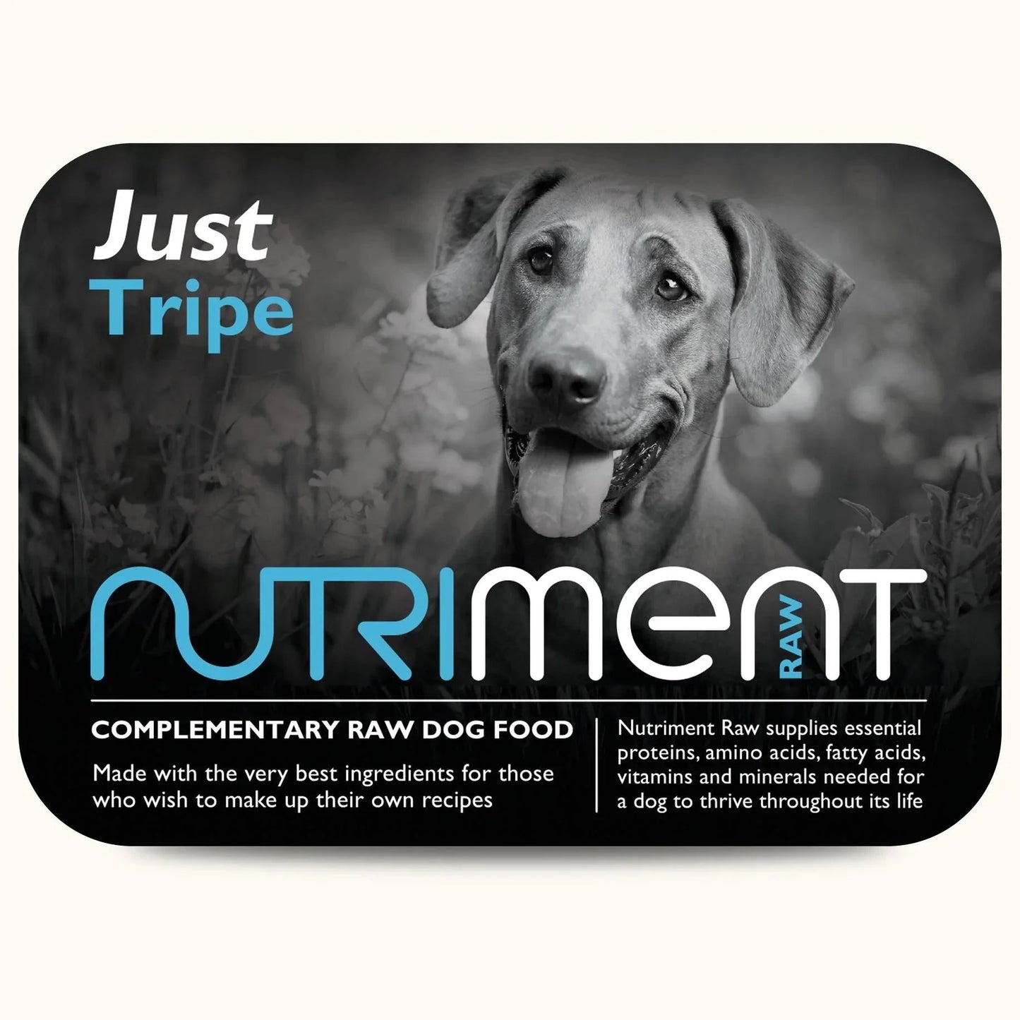 Nutriment Dog Adult Just Tripe 500g - Ormskirk Pets