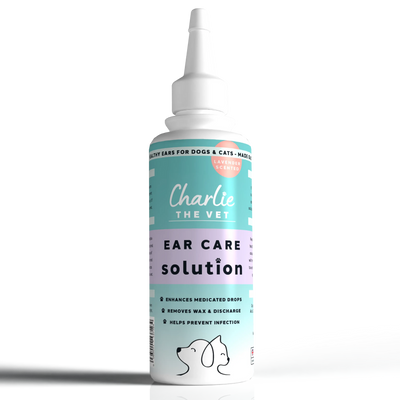 Charlie The Vet Ear Care Solution For Dogs and Cats 100ml
