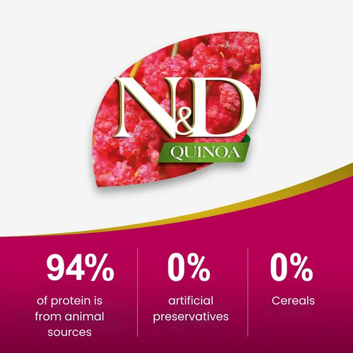N&D Quinoa Cat Weight Management Lamb & Broccoli Adult