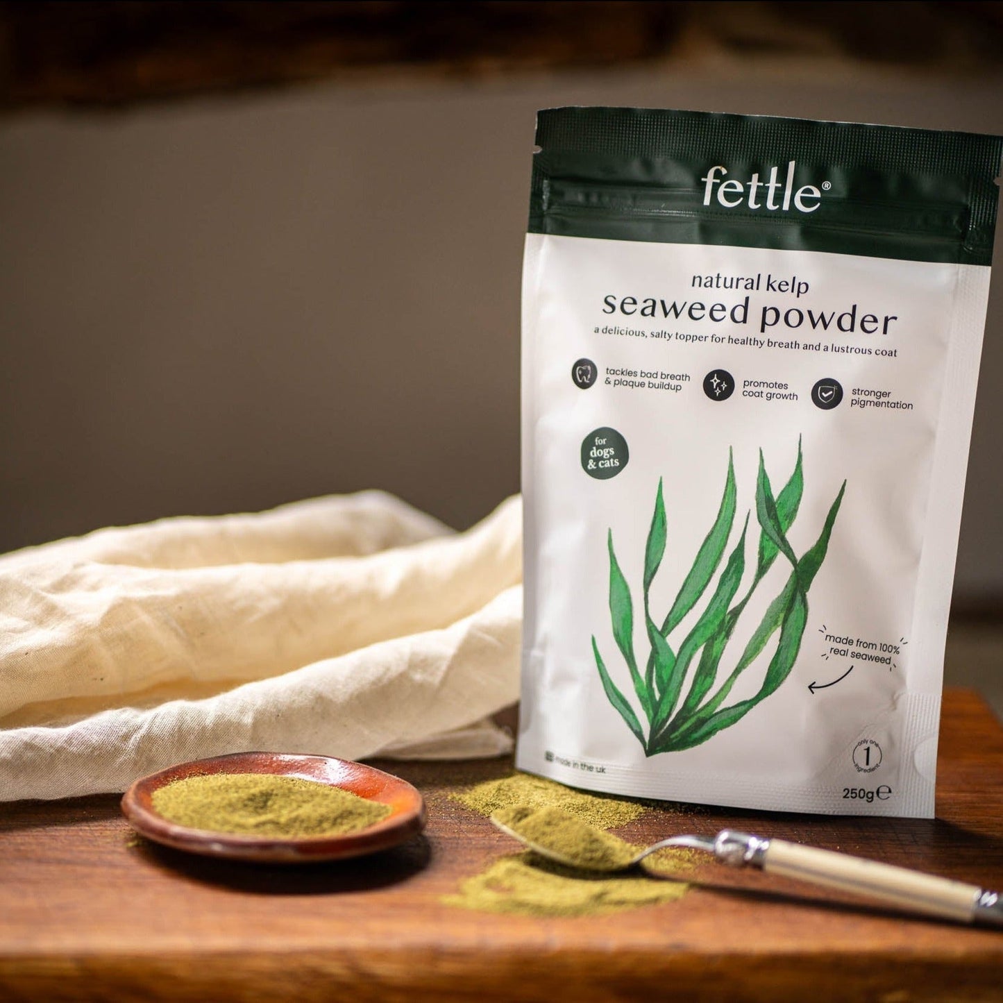 Fettle All Natural Scottish Kelp Seaweed Powder 250g