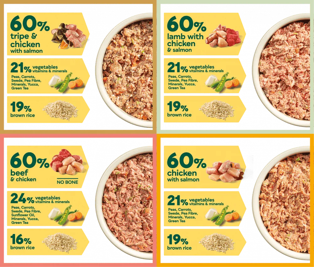 Natures Menu Multipack 60/40 Complete and Balanced 12 x 300G - Ormskirk Pets