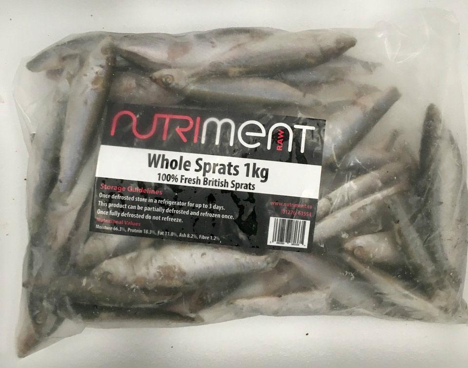 Nutriment Dog Adult Whole Sprats 1kg - Ormskirk Pets