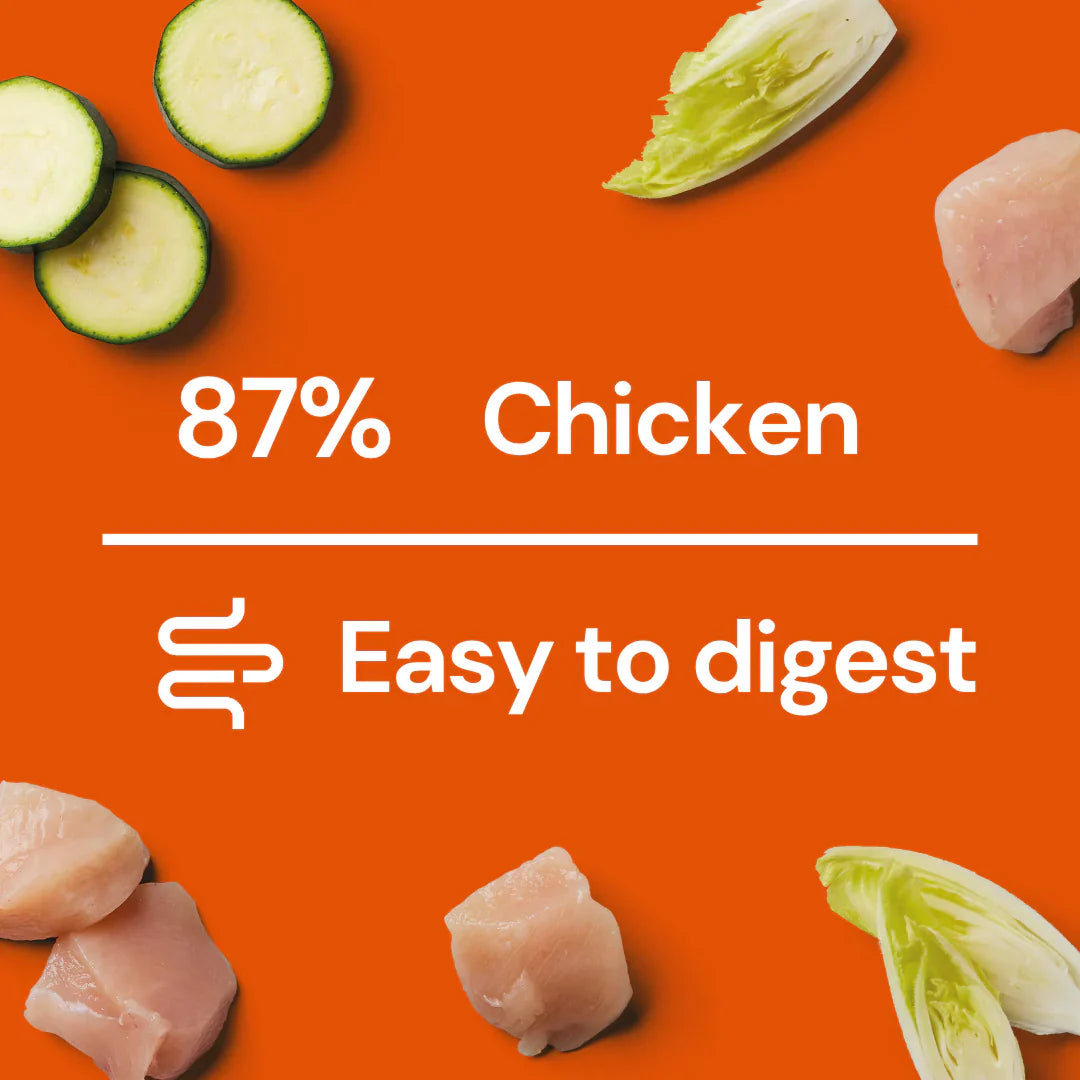 Nutriment Fresh Cooked Medallions Chicken, Chicory and Courgette 800g