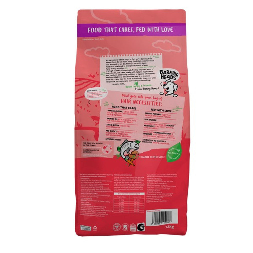 Barking Heads All Hounder Hair Necessities Salmon 12kg