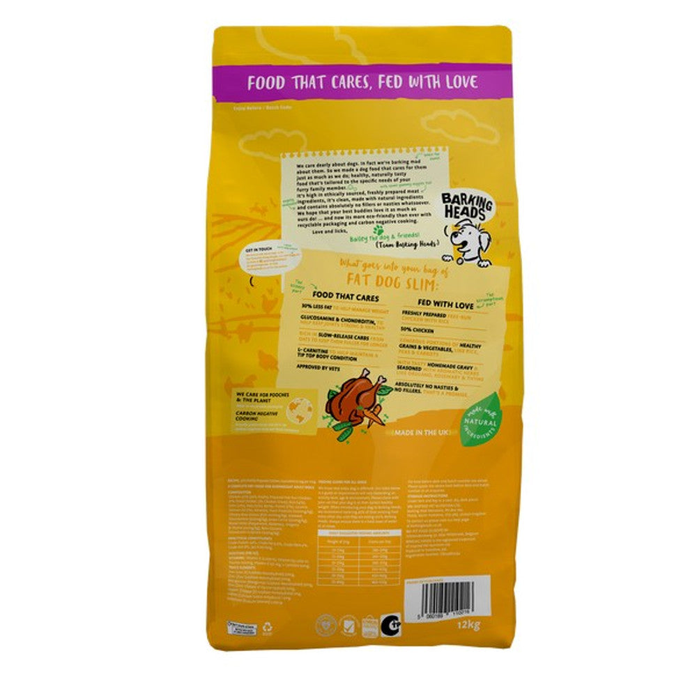 Barking Heads All Hounder Fat Dog Slim Chicken 12kg