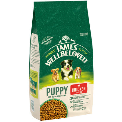 James Wellbeloved Puppy Chicken & Rice 2Kg
